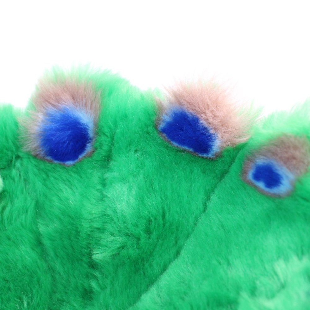 FAO Schwarz Plush Peacock Bird 2013 Blue Green Stuffed Animal 14" Stuffie - Picture 8 of 8